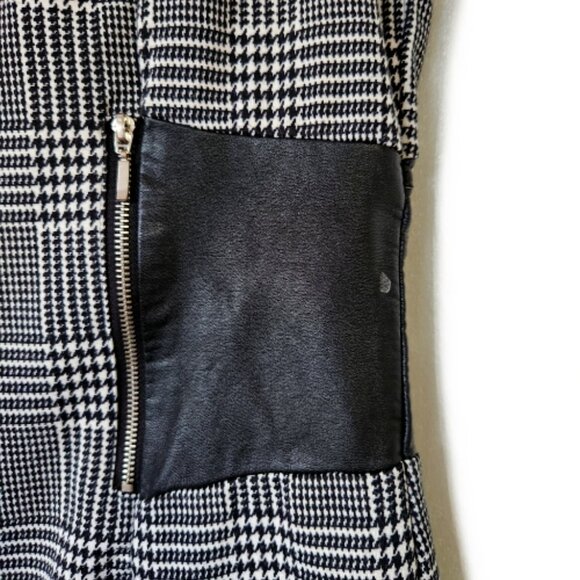 Suzy Shier Houndstooth Bodycon/Sheath Dress Size Large - Picture 5 of 6